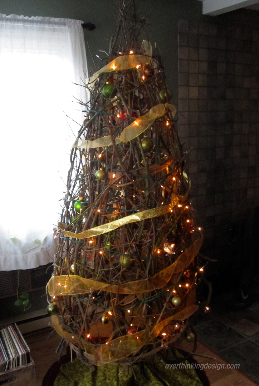 Homemade Christmas tree